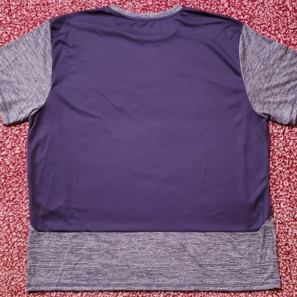 DALLAS COWBOYS Men's "Cannon Perf" Heathered Navy Blue T-Shirt( 2XL) - Picture 4 of 6